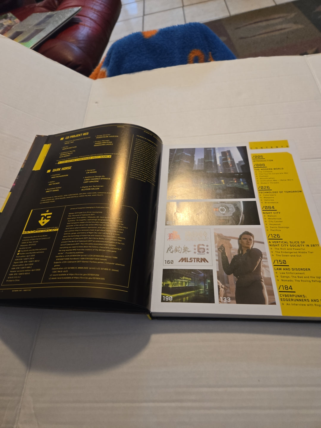 The World of Cyberpunk 2077 Hardcover Book