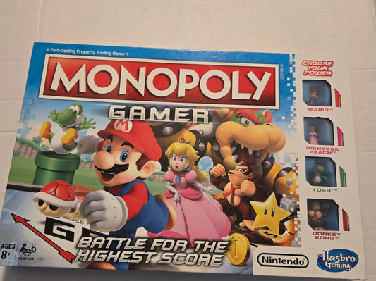 Monopoly Gamer Edition Nintendo Super Mario Board Game Brand New