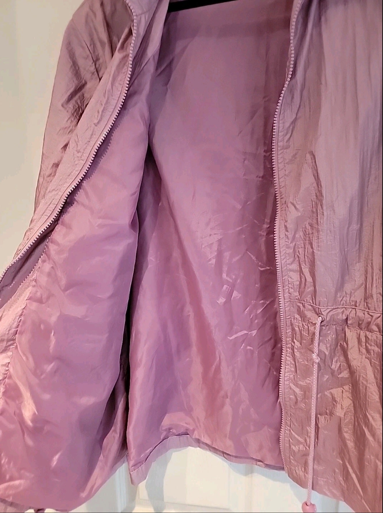 Windbreaker Floral Embroidery Lined Jacket Blair Size L Please Read Description