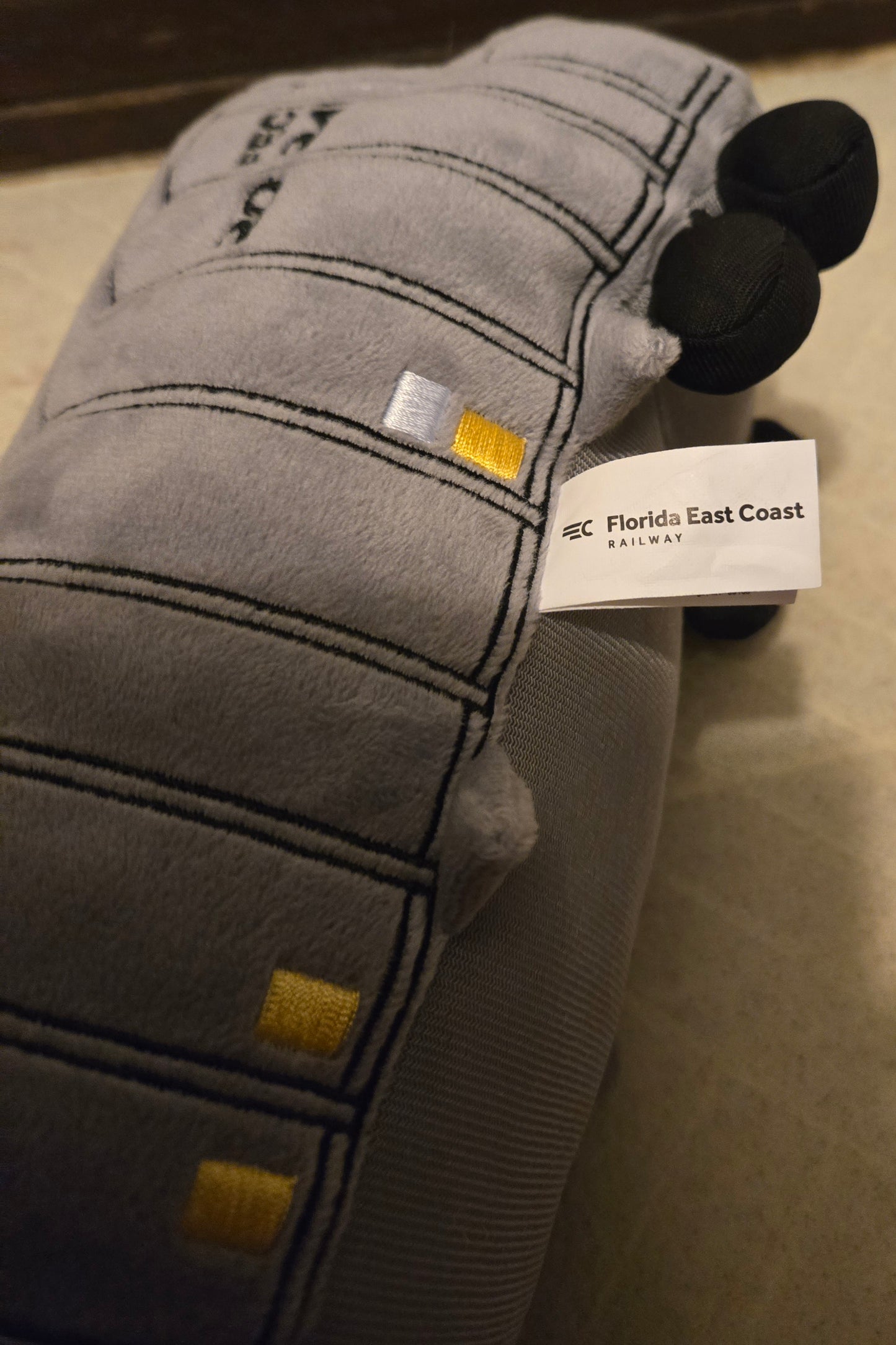 Florida East Coast Railway Plush Train Toy