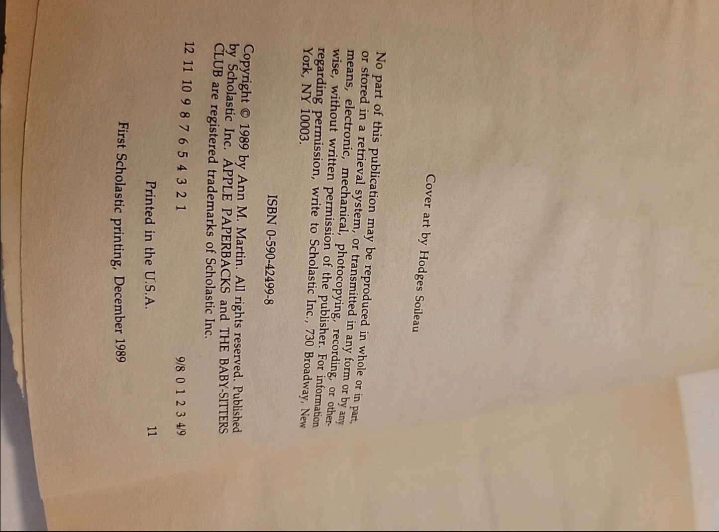 The Baby-Sitters Club Super Special Book # 3 Baby-sitters Winter Vacation