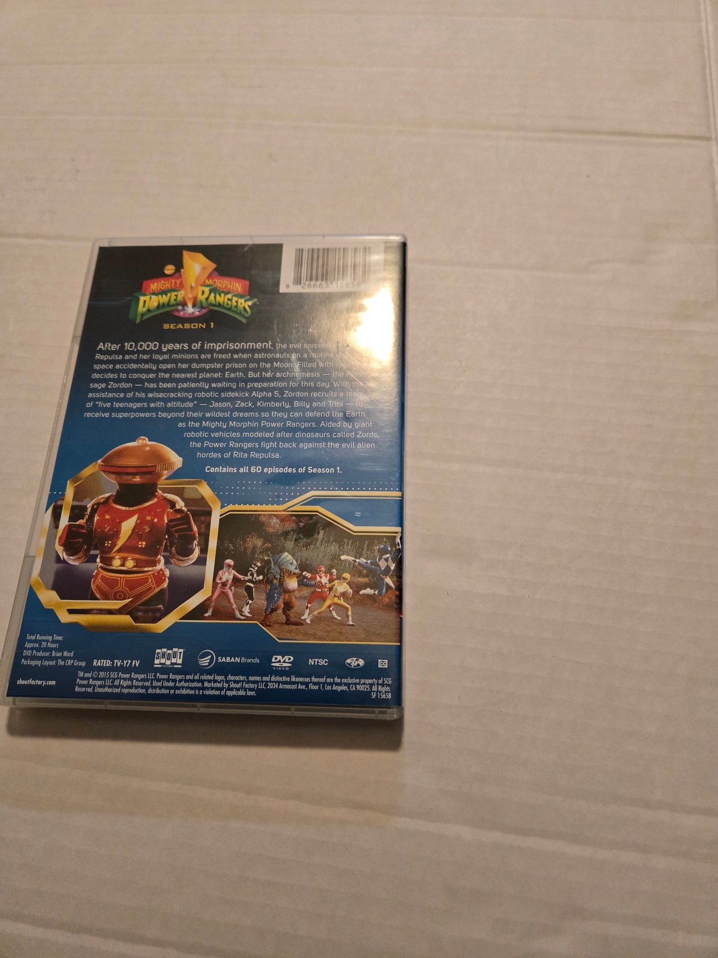 Mighty Morphin Power Rangers The Complete First Season DVD Set