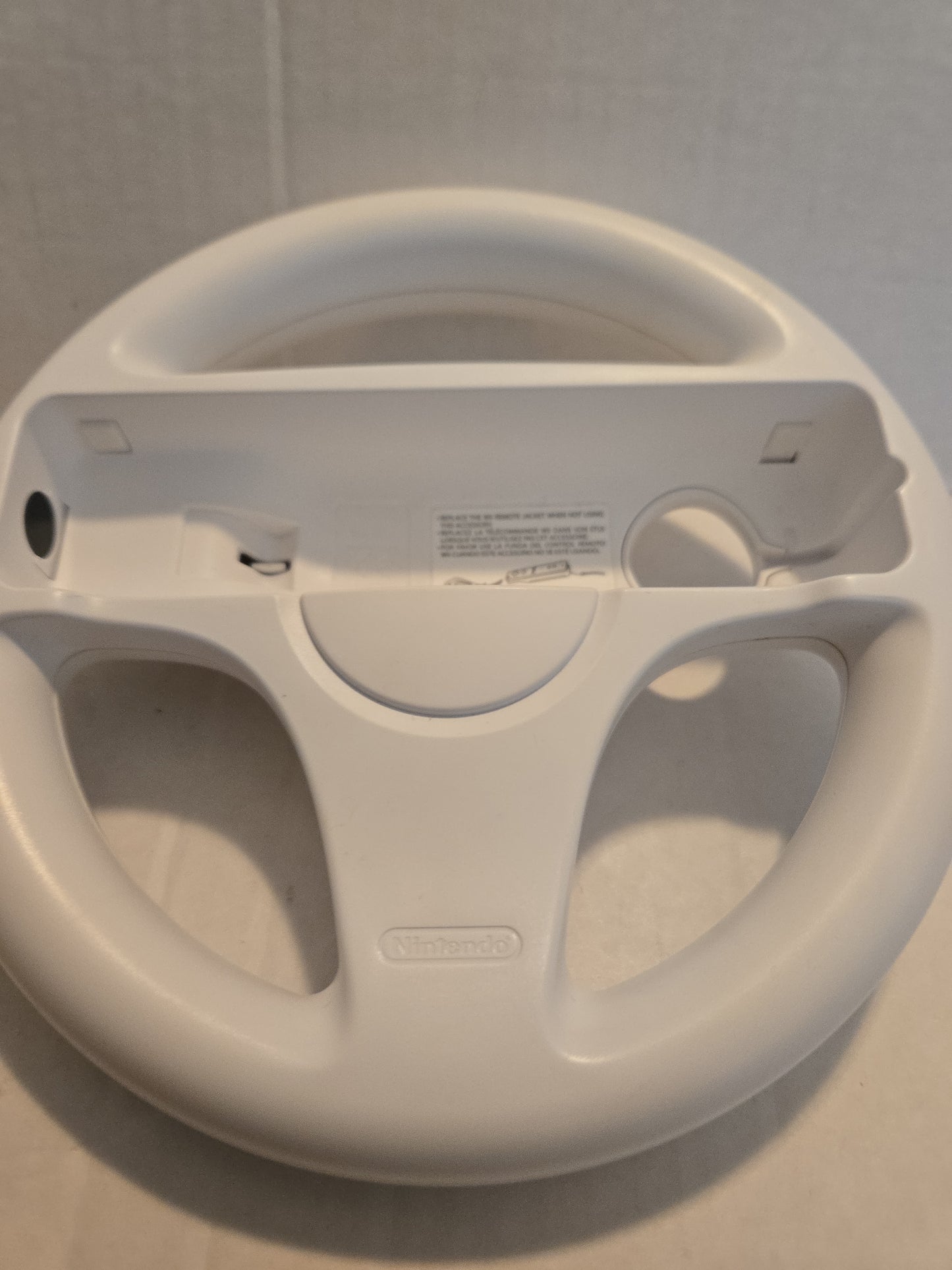 Pair Of Nintendo Wii Steering Wheel Controllers