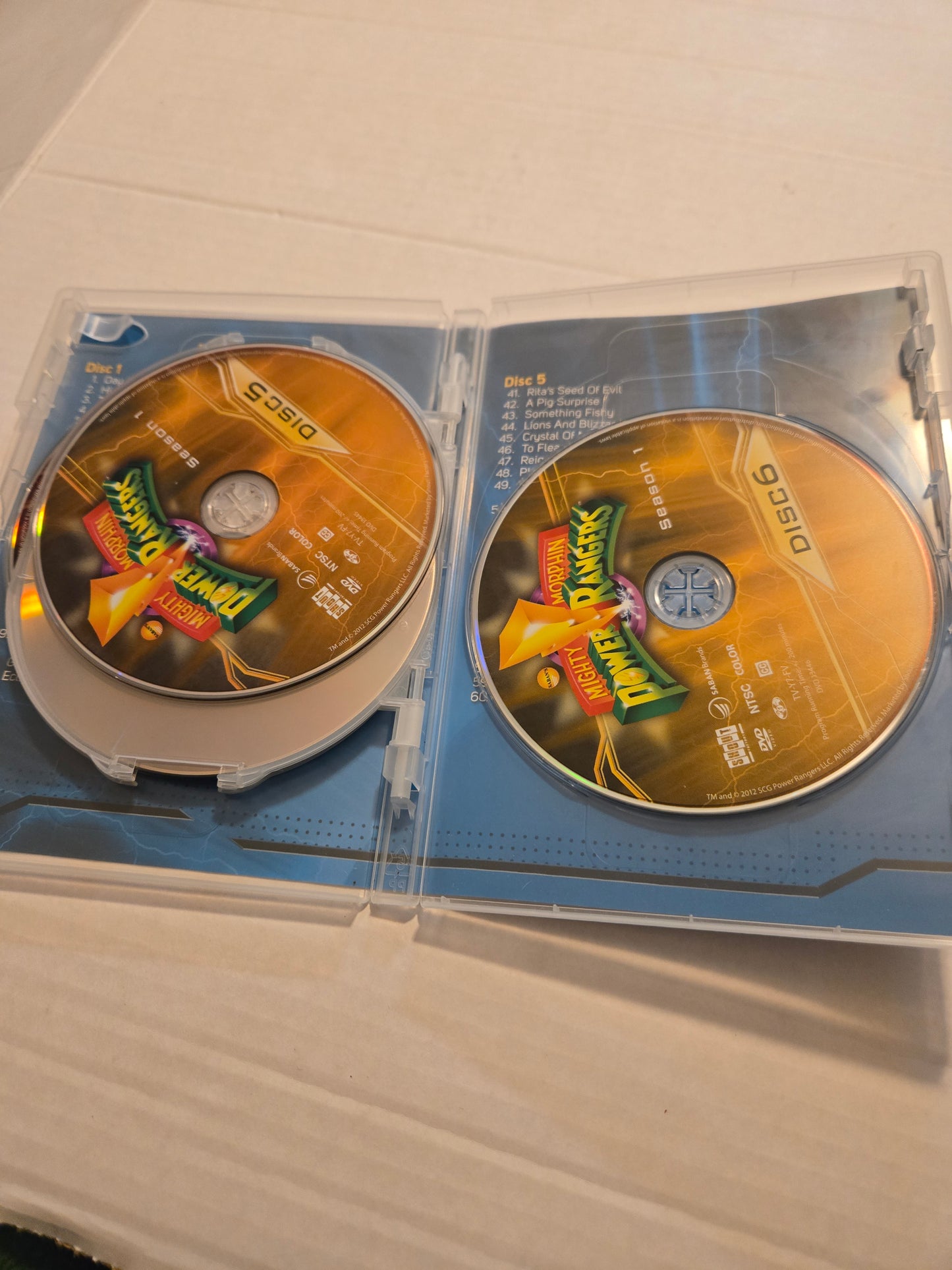 Mighty Morphin Power Rangers The Complete First Season DVD Set