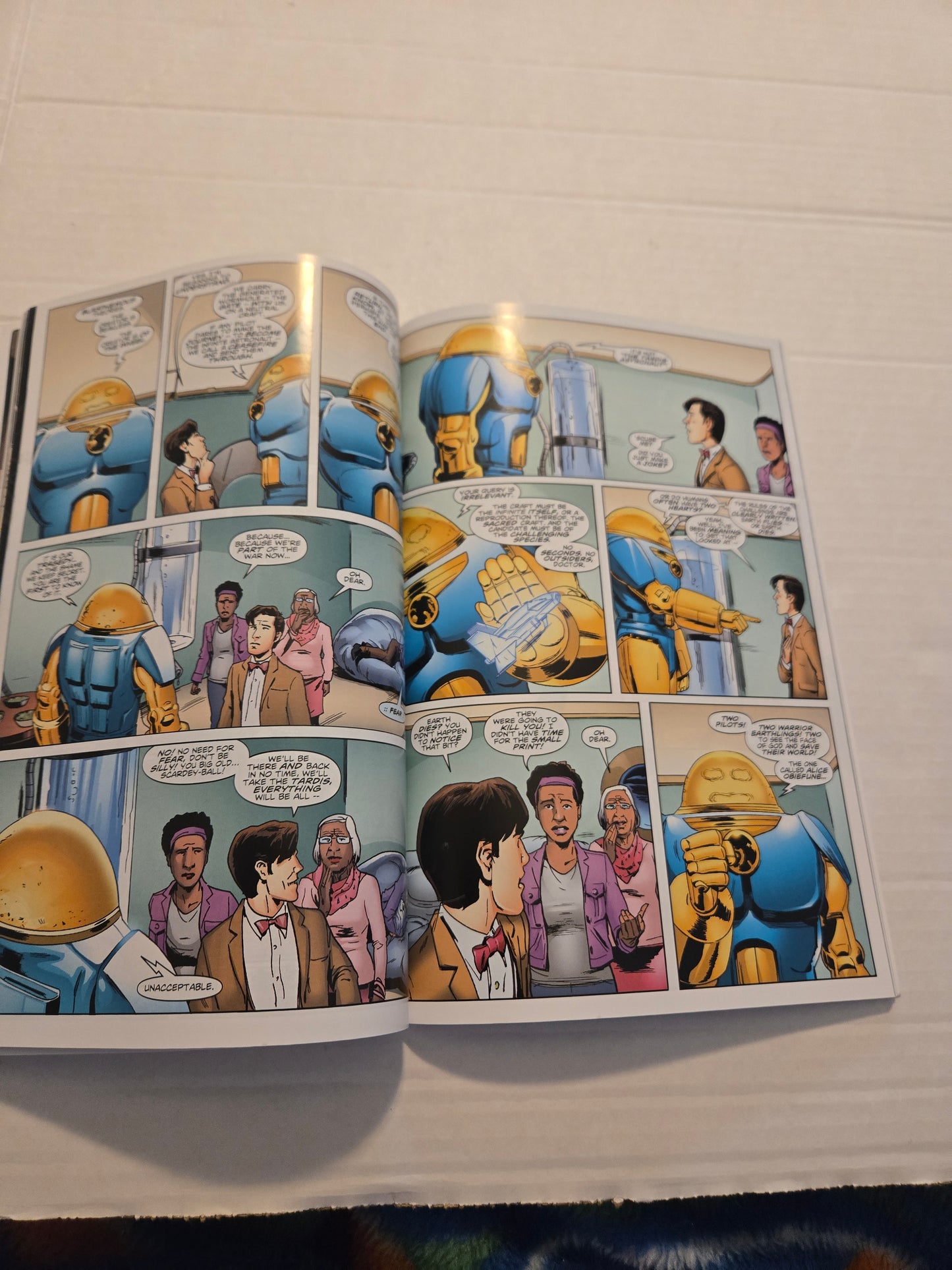 Doctor Who Serve You Eleventh Doctor Comic Strip Collection