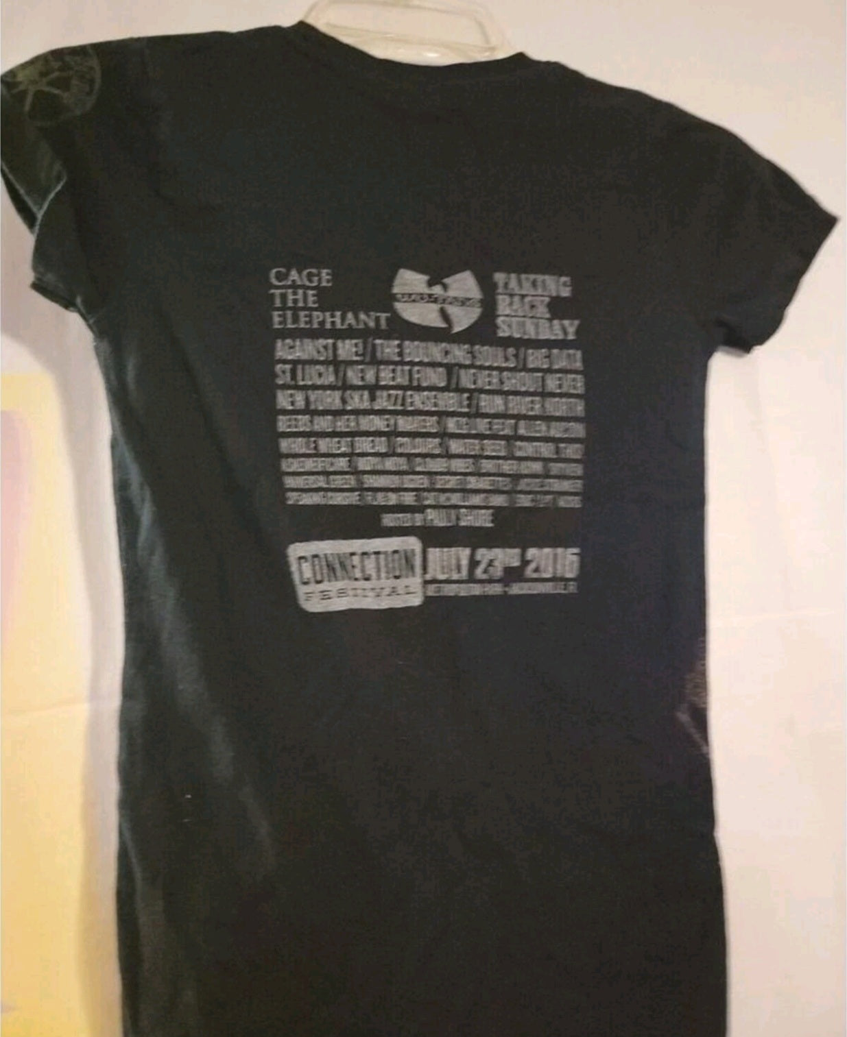 Connection Festival 2015 Tour Shirt Womens Size Small
