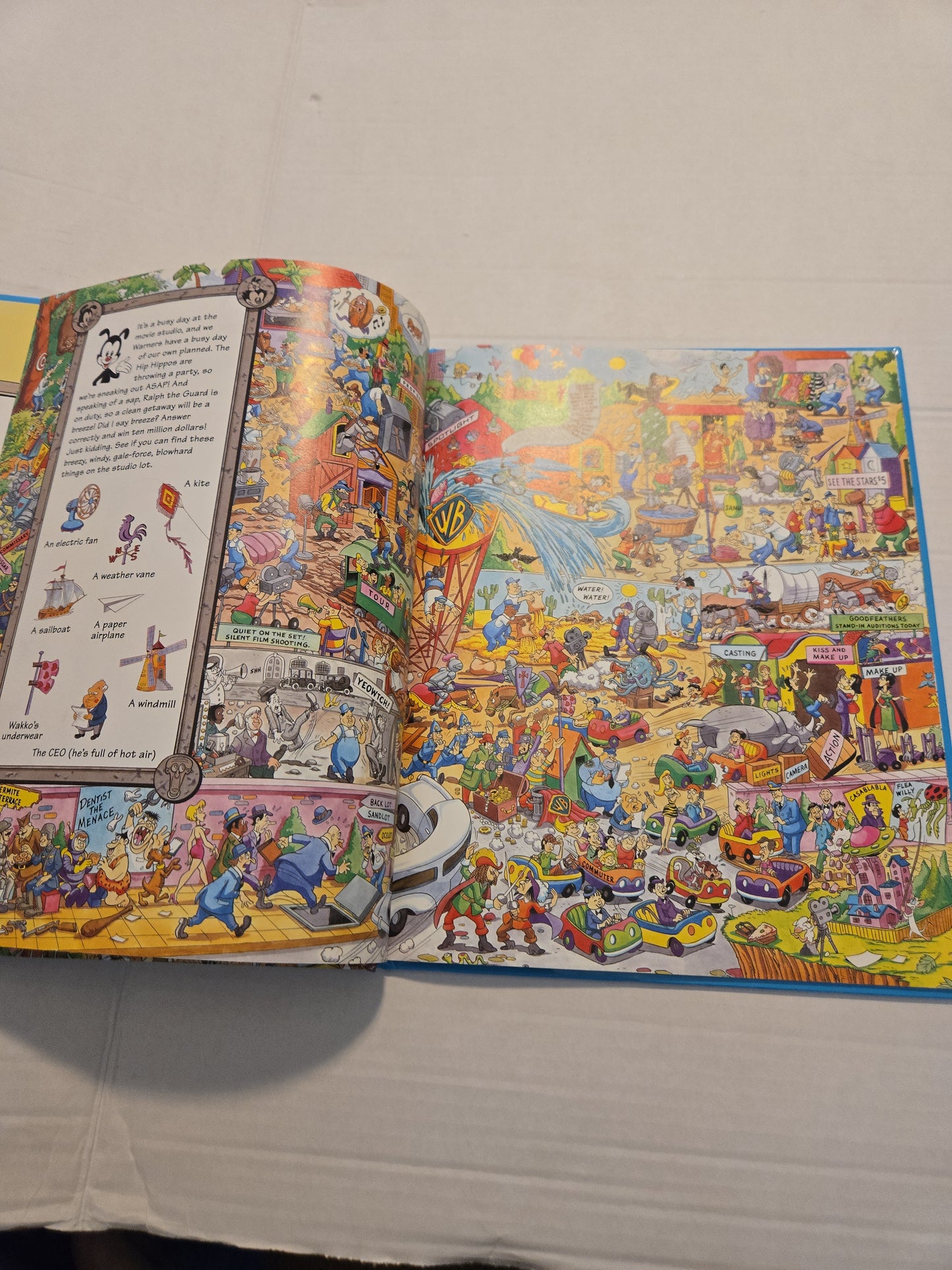 Vintage 1994 Look And Find Animaniacs Hardcover Book