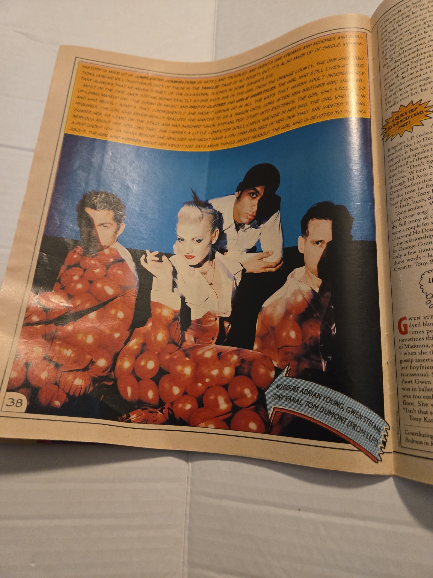 Vintage 1997 Rolling Stone No Doubt Magazine