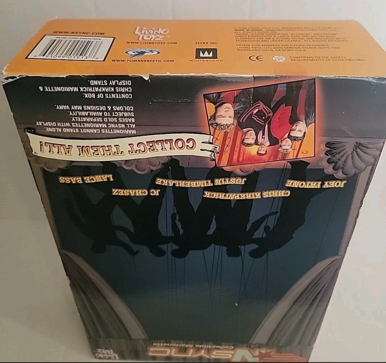 *NSYNC Chris Kirkpatrick Marionette Doll