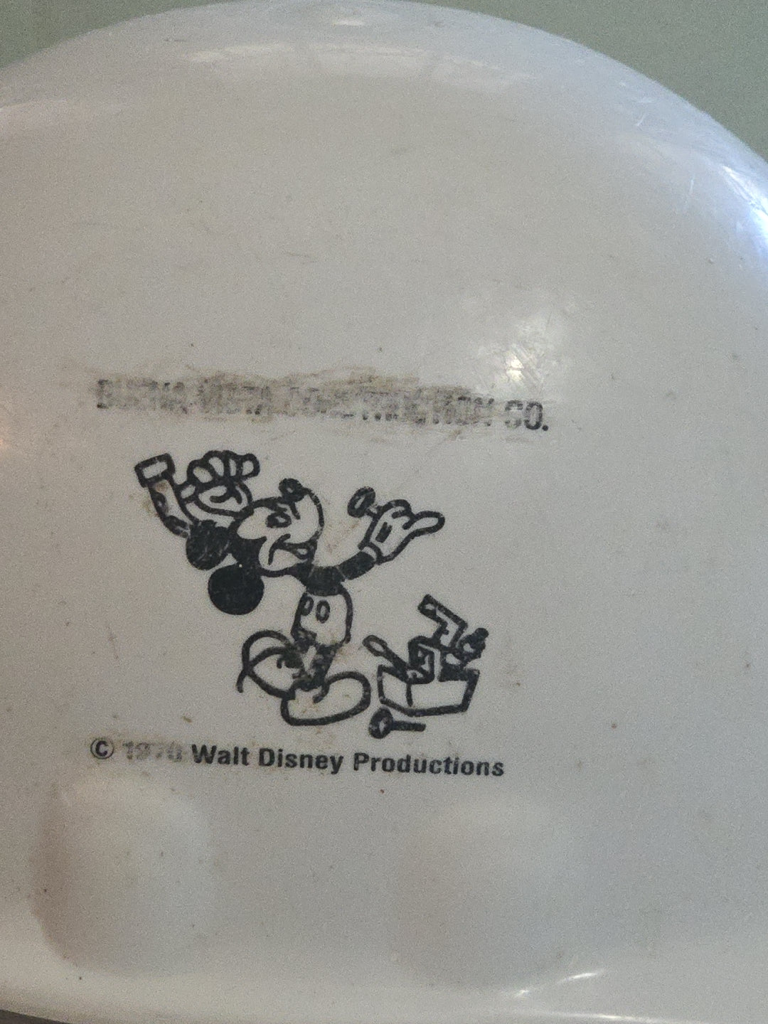 Disney Buena Vista Construction Co. 1970 Hard Hat Broken Adjustable Headband