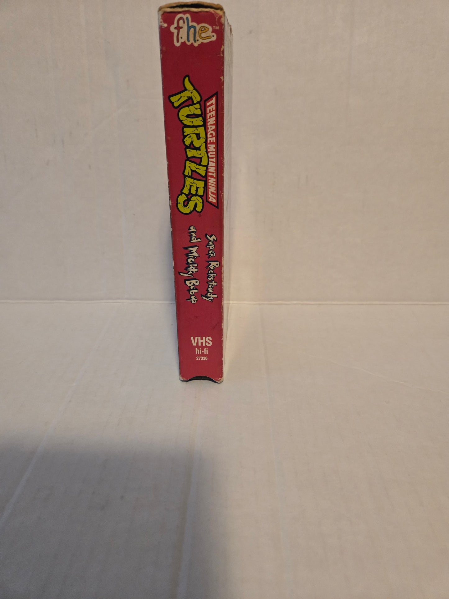 Teenage Mutant Ninja Turtles Super Rocksteady and Mighty Bebop VHS